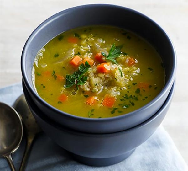 Вкусный вегетарианский суп